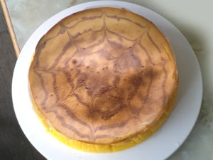 蜘蛛の巣チーズケーキ